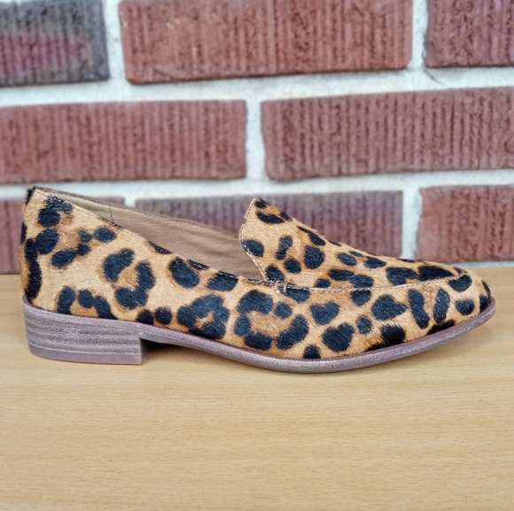 NWT Madewell The Frances Loafer in Leopard Print Calf Hair Sz. 6 - Picture 9 of 15